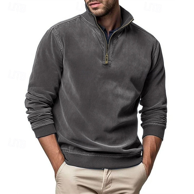 Holden | Refined Quarter-Zip Sweatshirt