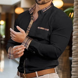 Gregory | Refined Contrast-Trim Shirt