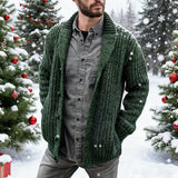 Wyatt | Shawl Collar Knit Cardigan