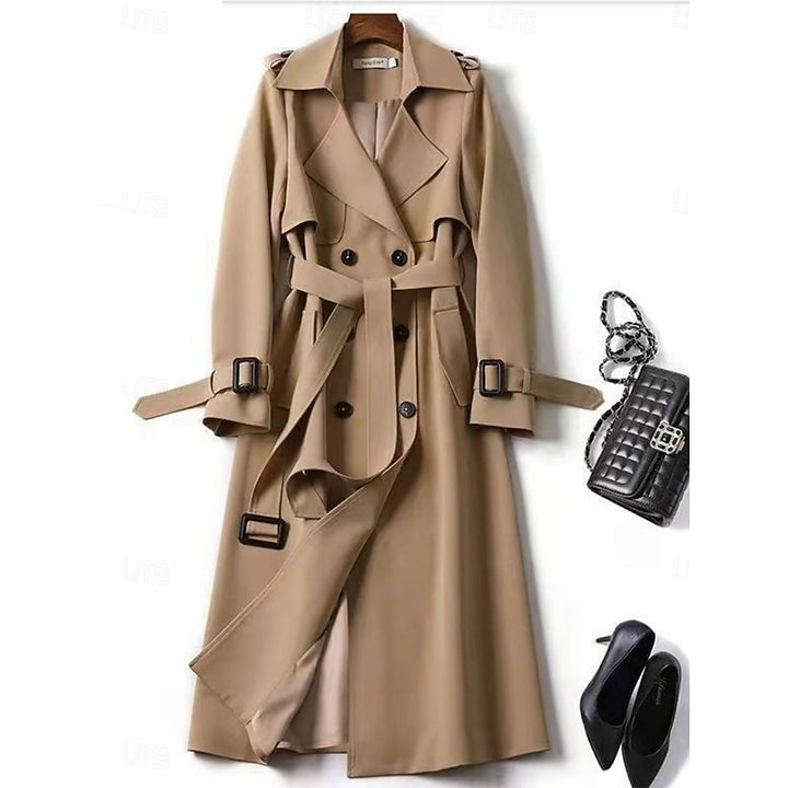 Lillian | Belted Longline Trench Coat