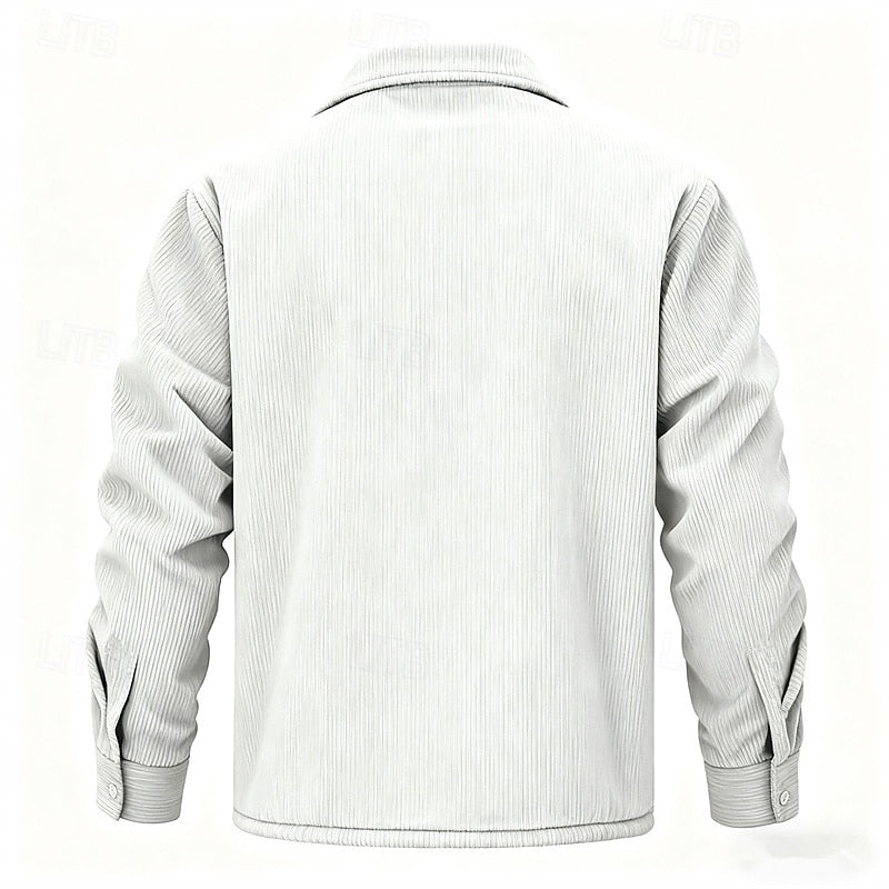 Dalton | Ribbed Fleece-Lined Jacket