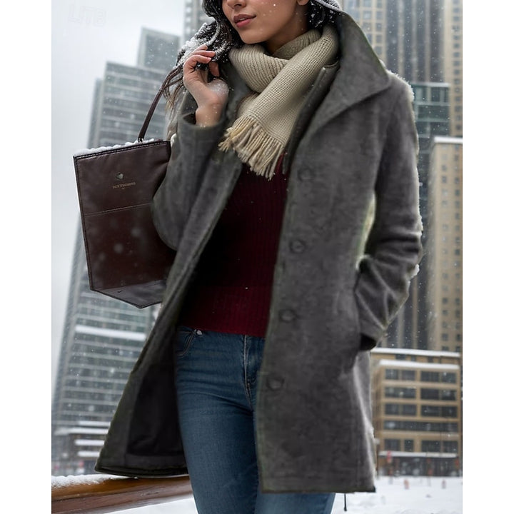 Marina | Timeless Turndown Collar Coat