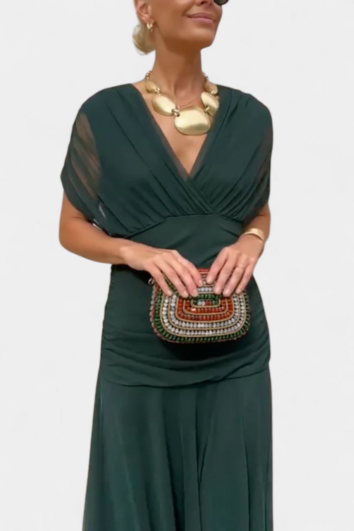Lucasta | Elegant Off-Shoulder Dress