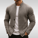 Frederick | Classic Textured Pocket Cardigan