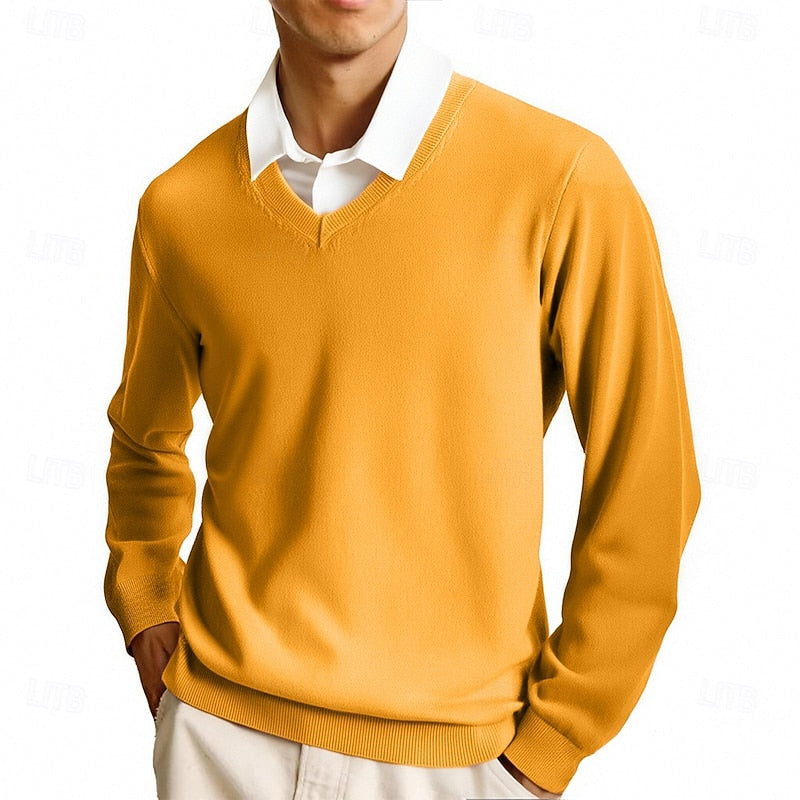 Carter | Refined V-Neck Sweater