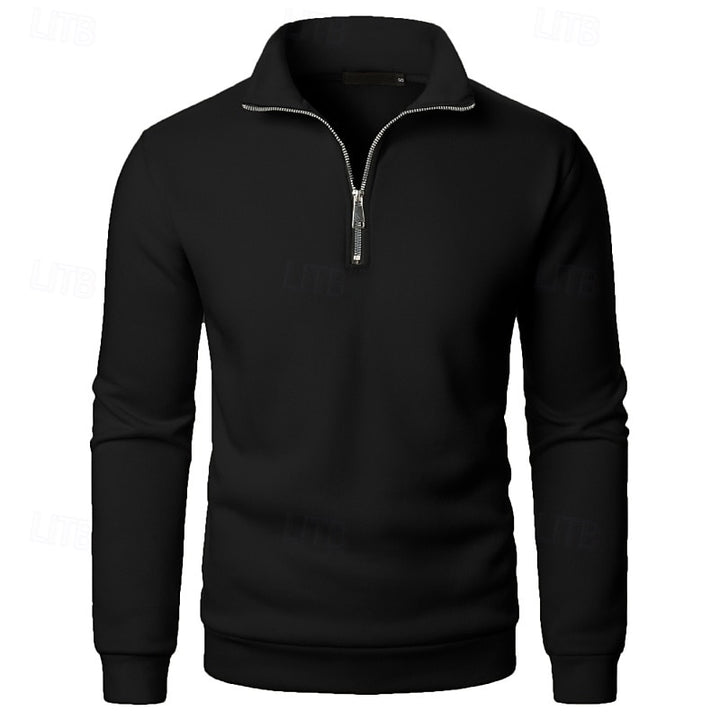 Gerald | Classic Quarter-Zip Pullover