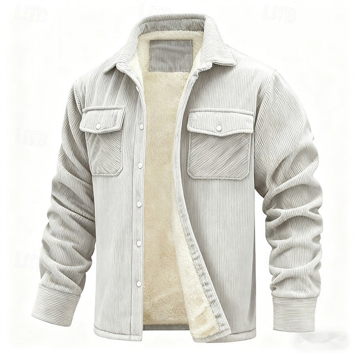 Dalton | Ribbed Fleece-Lined Jacket