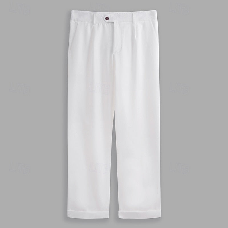 Preston Hollow | Tailored Straight-Leg Trousers