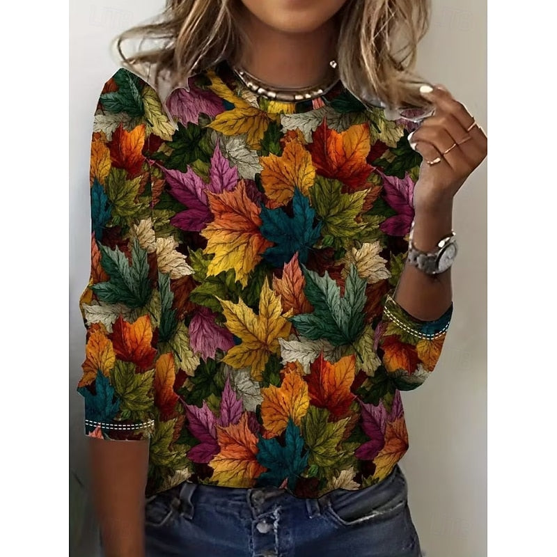 Katherine | Vintage Botanical Print Top