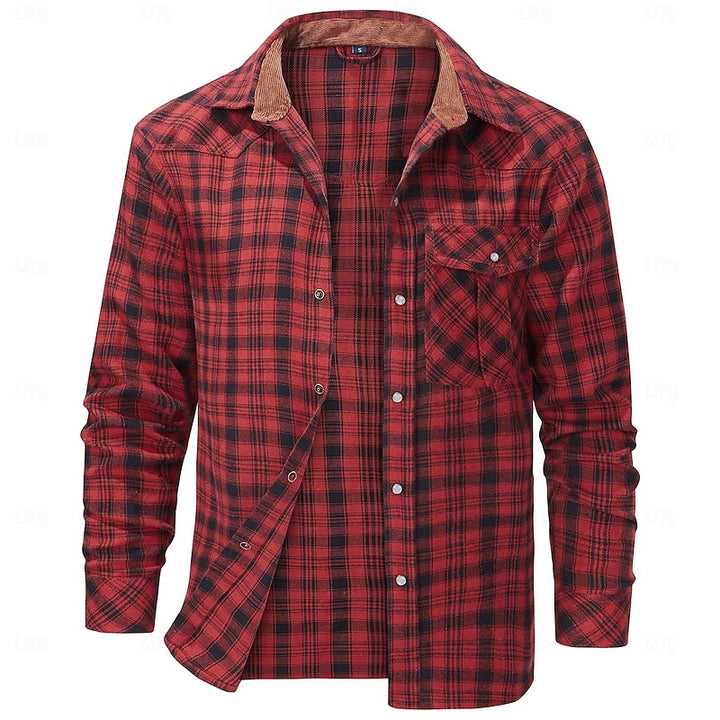 Bellamy | Rugged Checked Overshirt