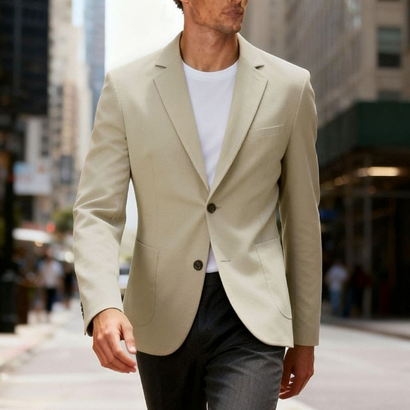Barnaby | Tailored Single-Breasted Blazer
