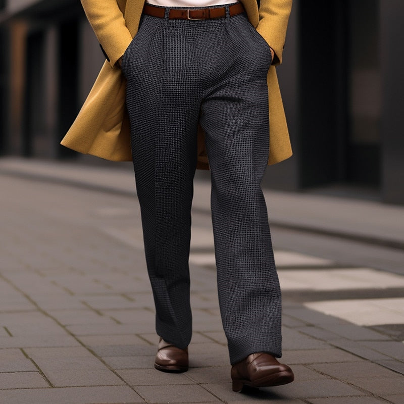 Neville | Tailored Straight-Leg Trousers