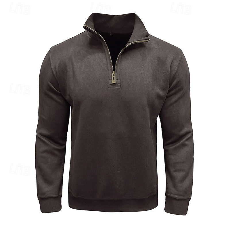 Holden | Refined Quarter-Zip Sweatshirt