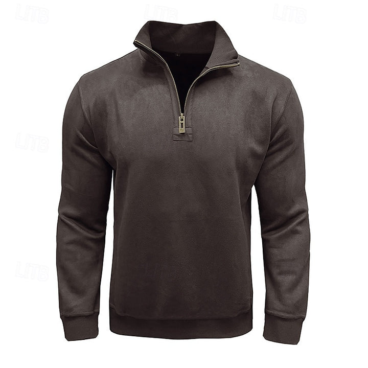 Holden | Refined Quarter-Zip Sweatshirt