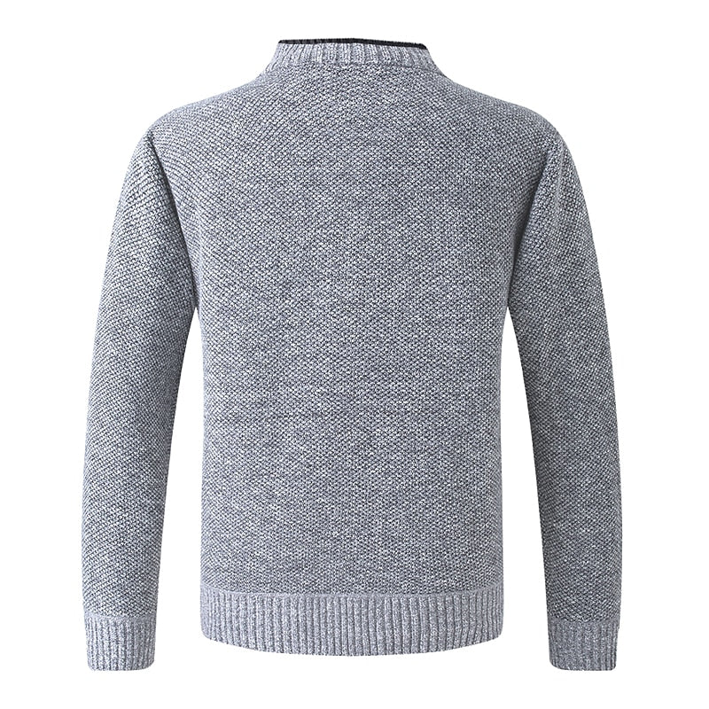 Hugh | Textured V-Neck Cardigan