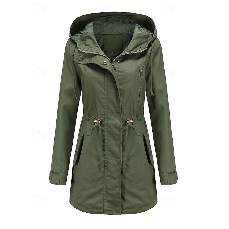 Matilda | Hooded Longline Utility Coat