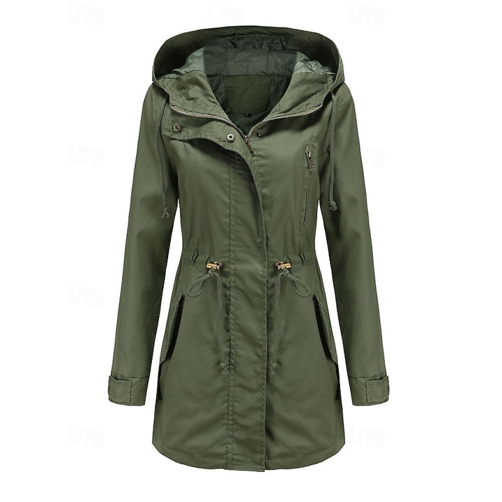 Matilda | Hooded Longline Utility Coat