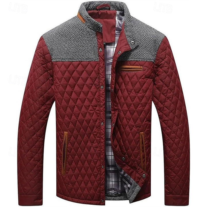 Maxwell | Quilted Stand-Collar Jacket