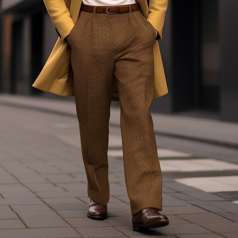 Neville | Tailored Straight-Leg Trousers