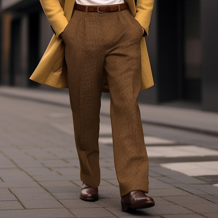 Neville | Tailored Straight-Leg Trousers