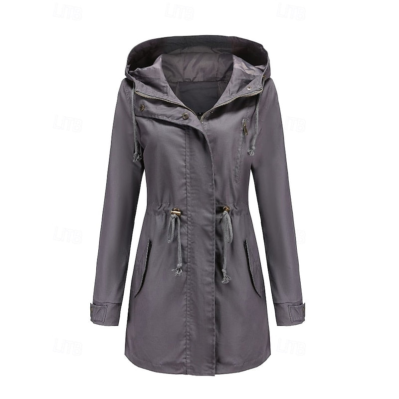Matilda | Hooded Longline Utility Coat