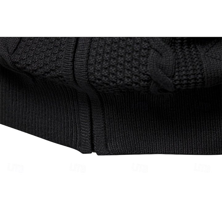 Clive | Cable-Knit Zip-Up Cardigan