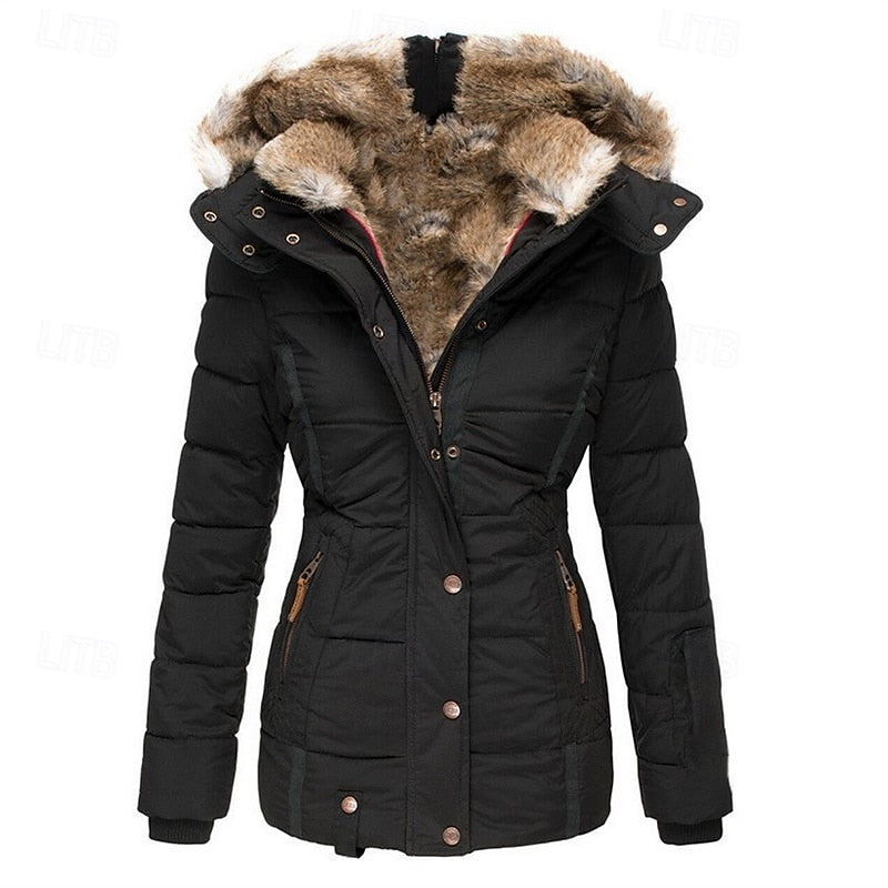 Cornelia | Cosy Hooded Puffer Jacket