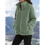 Marnie | Cosy Stand-Collar Zip-Up Coat