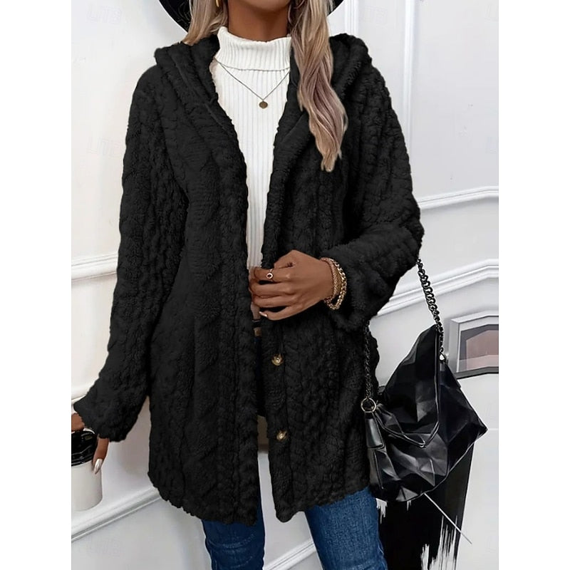 Cassia | Cosy Hooded Jacket