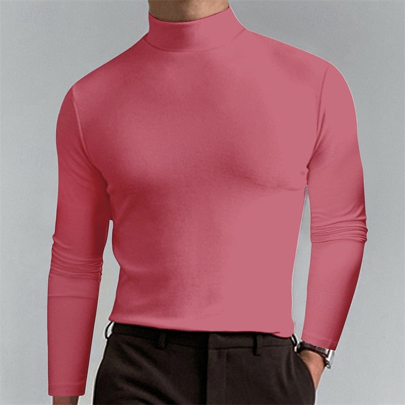 Landon | Refined Mock-Neck Turtleneck
