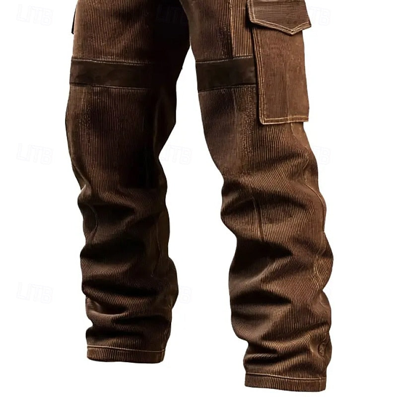 Dean | Rugged Multi-Pocket Cargo Trousers