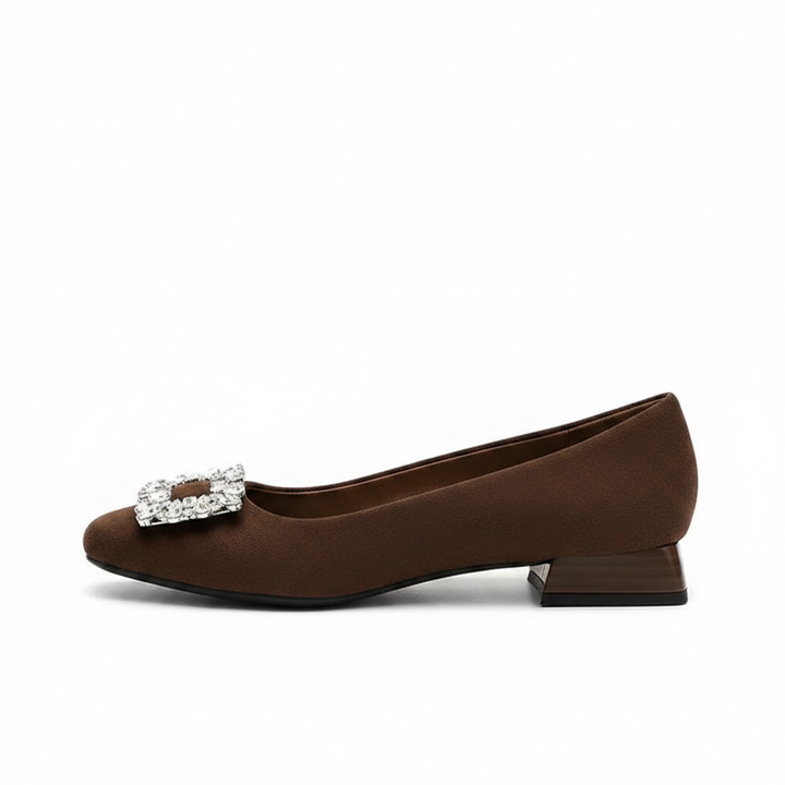 Julianyssa | Cushioned Block Heel Pumps