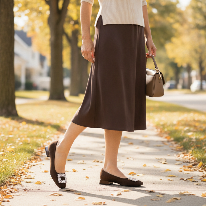 Julianyssa | Cushioned Block Heel Pumps