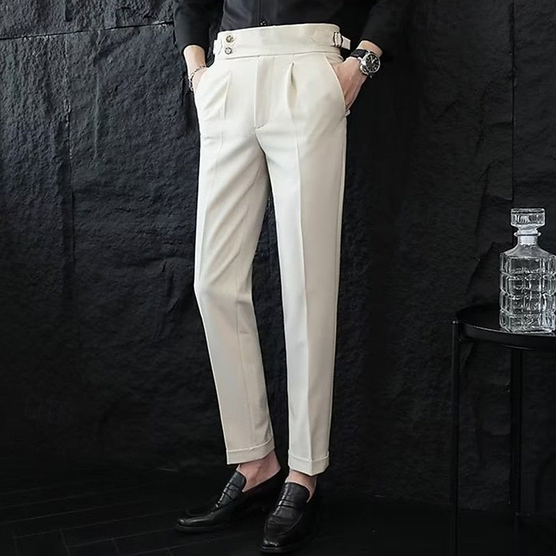 Tobias | Tailored Straight-Leg Trousers