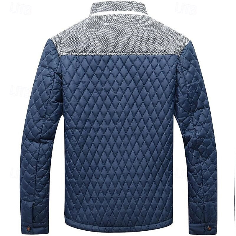 Maxwell | Quilted Stand-Collar Jacket