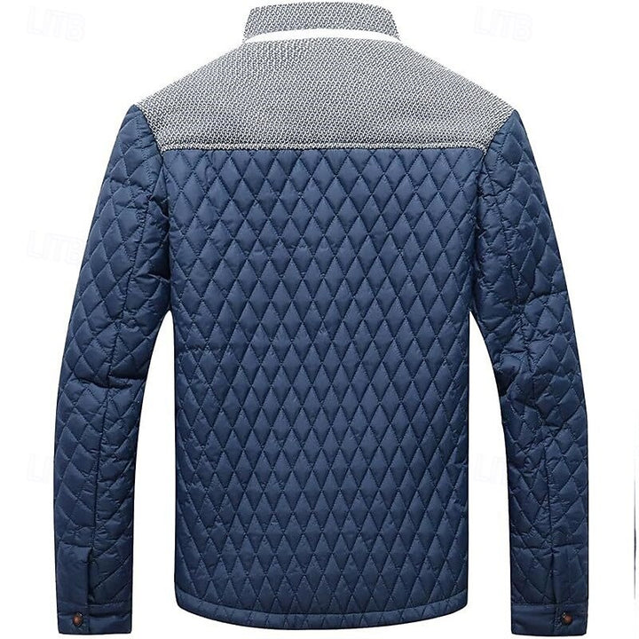 Maxwell | Quilted Stand-Collar Jacket