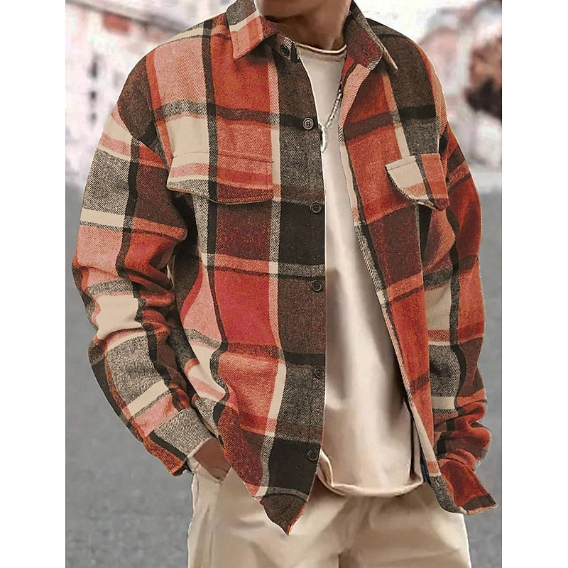 Cormac | Rugged Check Overshirt