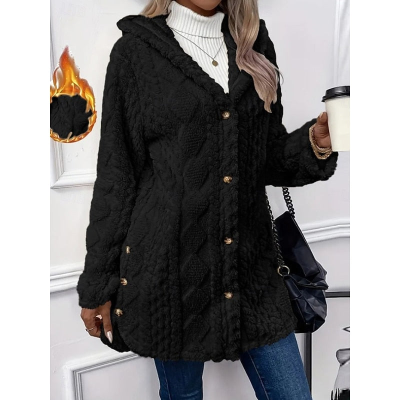 Cassia | Cosy Hooded Jacket