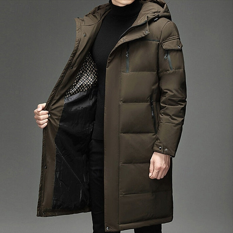 Garrison | Hooded Longline Winter Coat