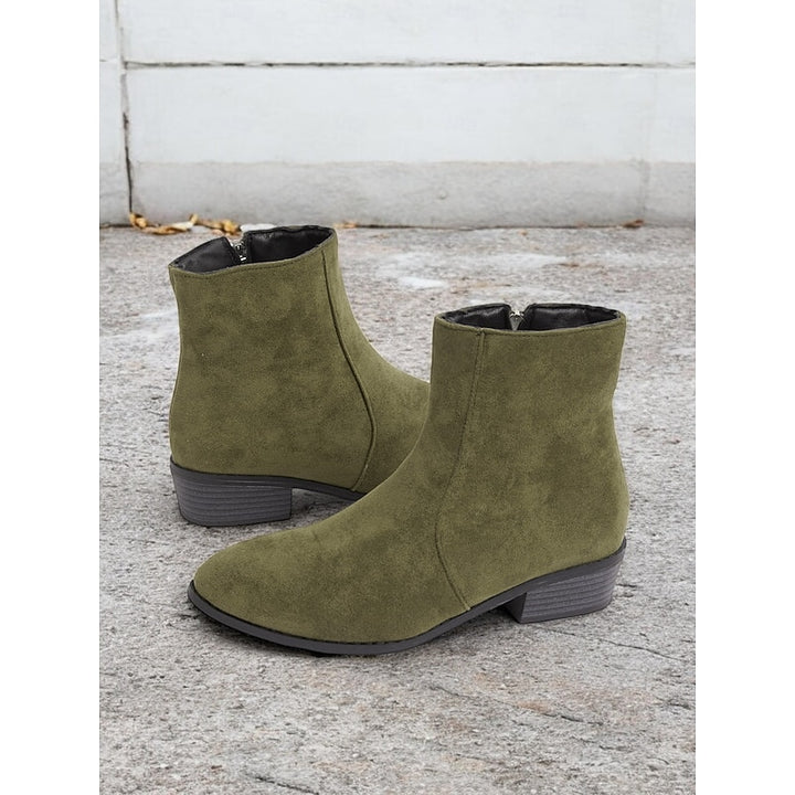 Hazel | Refined Block-Heel Ankle Boots