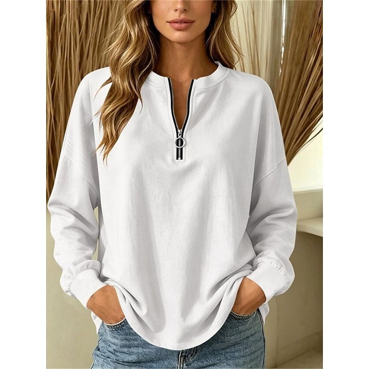 Louisa | Quarter-Zip Relaxed Top