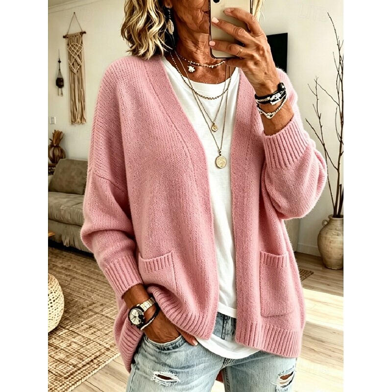 Juliet | Relaxed Open-Front Cardigan