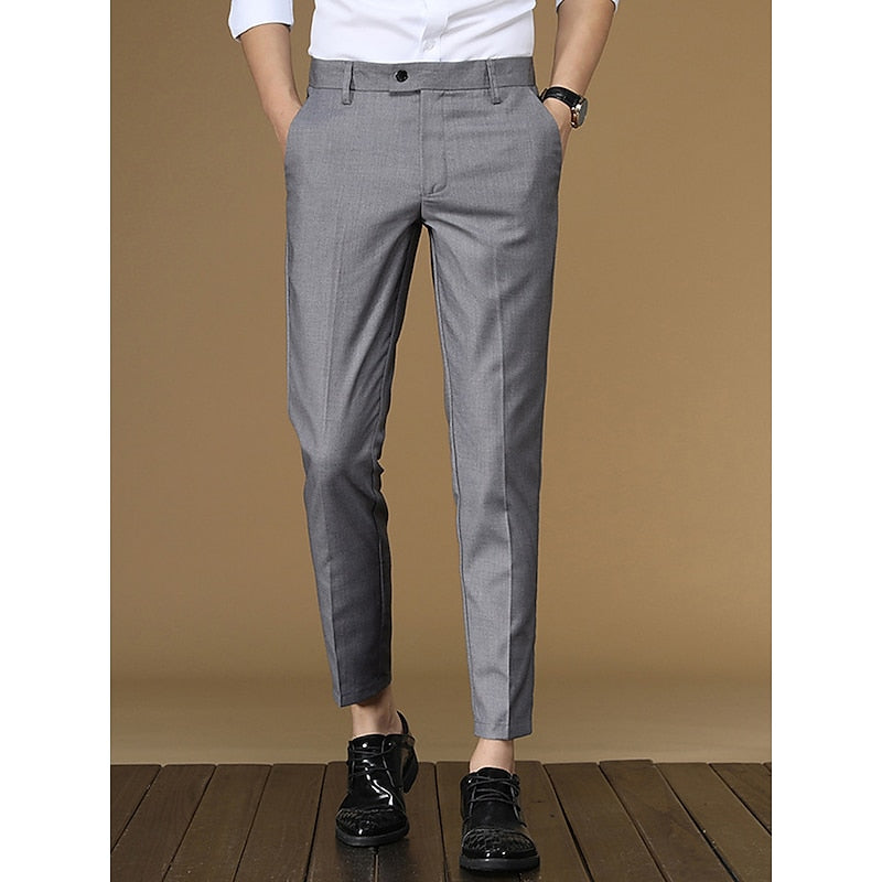 Leonard | Tailored Ankle-Length Trousers