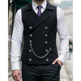 Ellis | Double-Breasted Tailored Waistcoat
