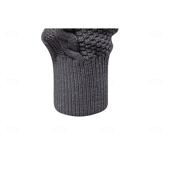 Clive | Cable-Knit Zip-Up Cardigan
