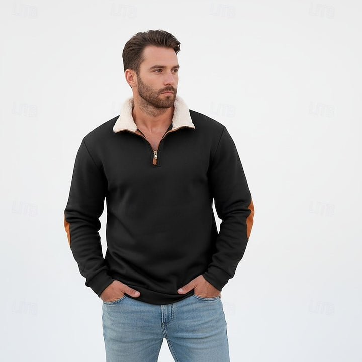 Clayton | Cosy Quarter-Zip Pullover