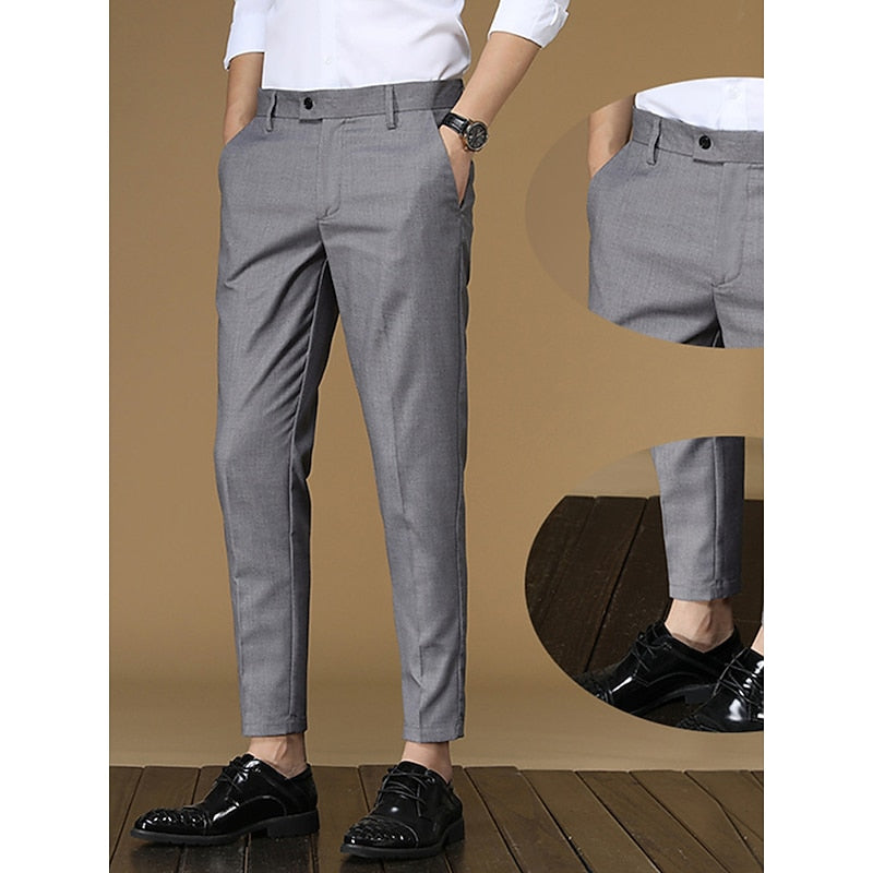 Leonard | Tailored Ankle-Length Trousers