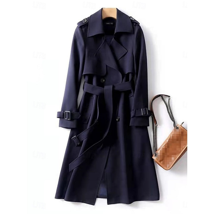 Lillian | Belted Longline Trench Coat