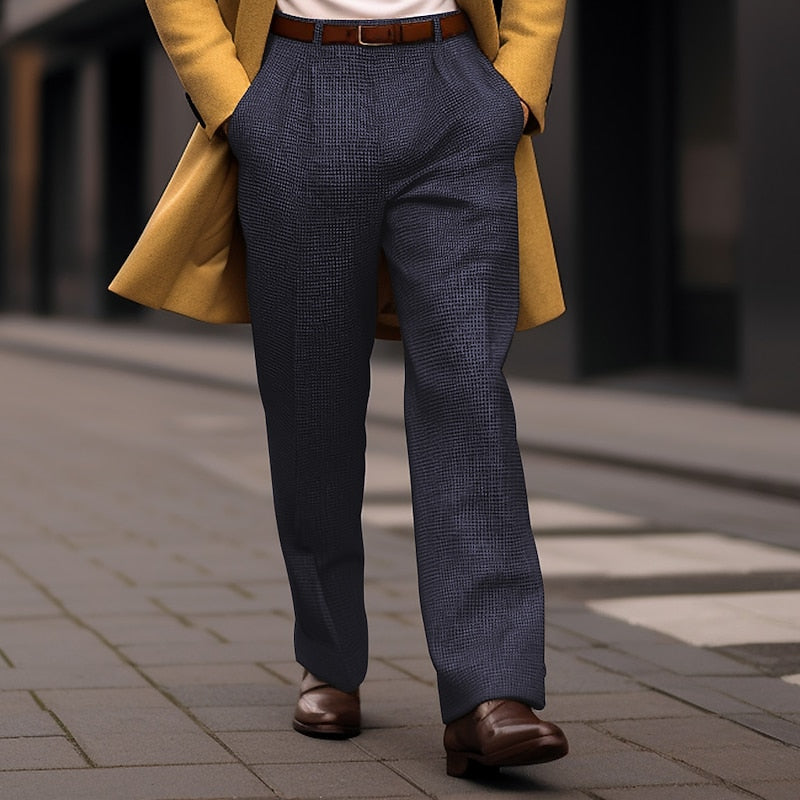 Neville | Tailored Straight-Leg Trousers