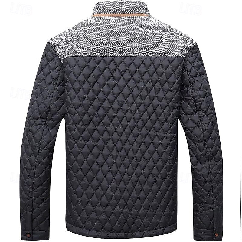 Maxwell | Quilted Stand-Collar Jacket